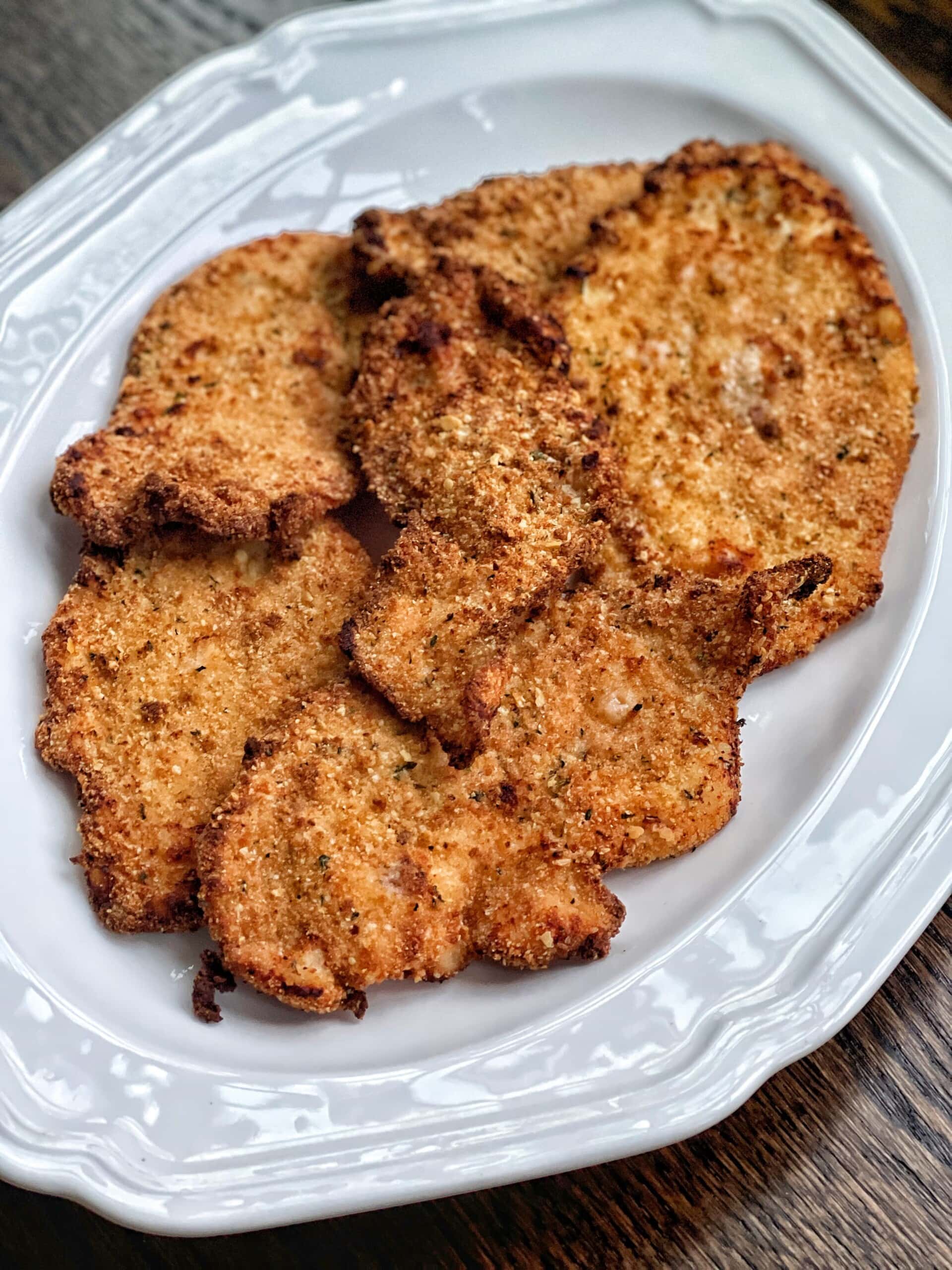 Easiest Air Fried Chicken Cutlets