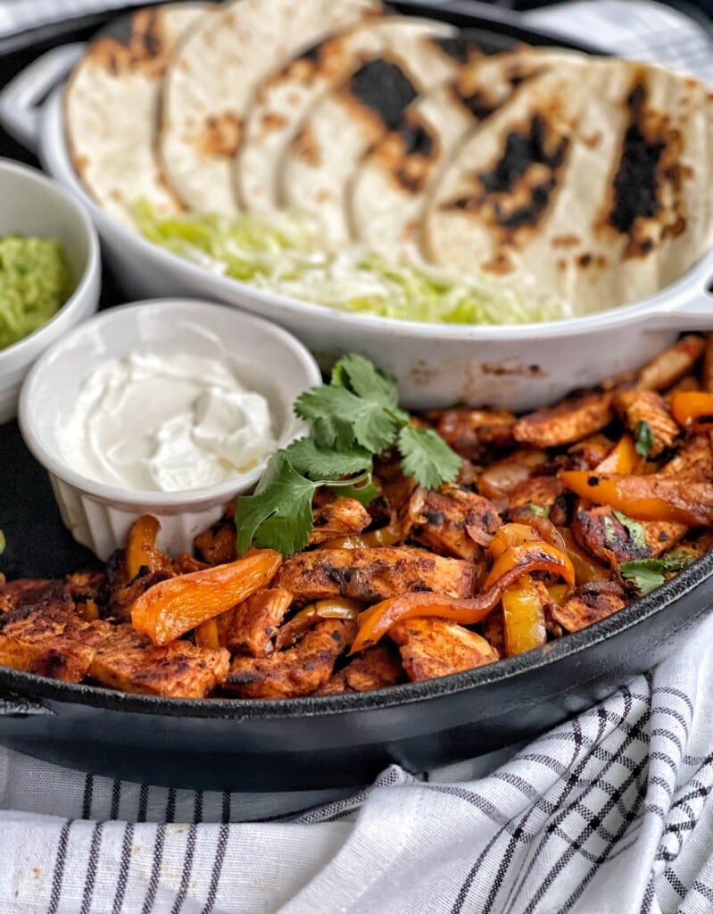 Restaurant Style Chicken Fajitas Sweet Savory and Steph