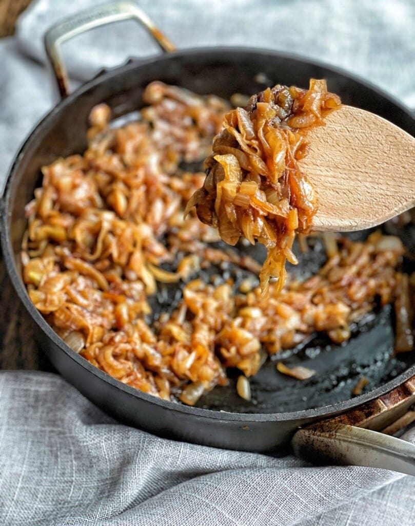 Butterless Caramelized Onions Sweet Savory and Steph
