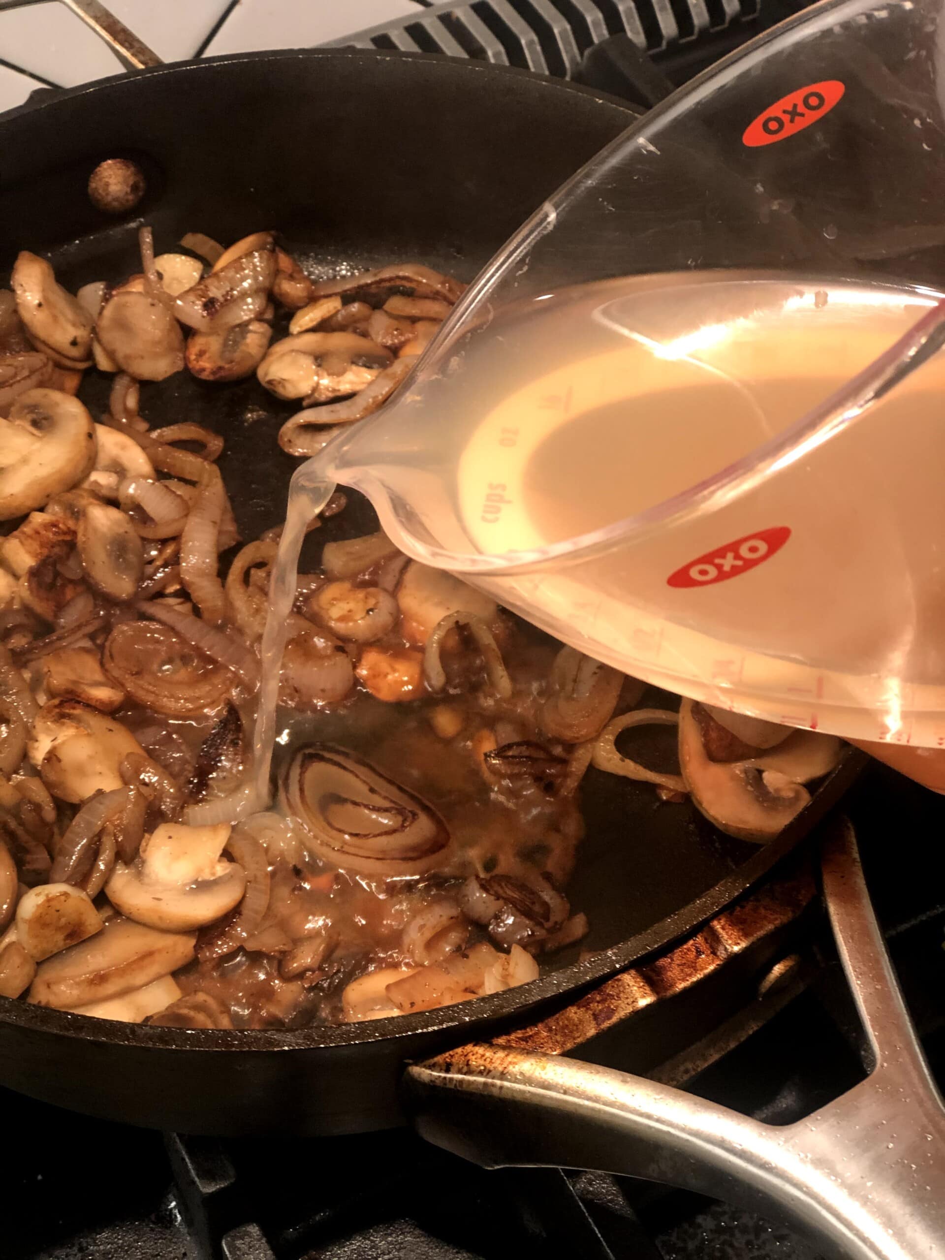 LightenedUp Chicken Marsala Sweet Savory and Steph