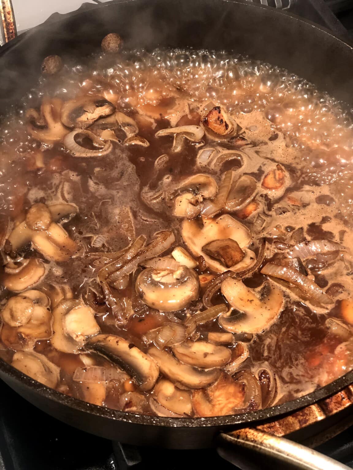 LightenedUp Chicken Marsala Sweet Savory and Steph