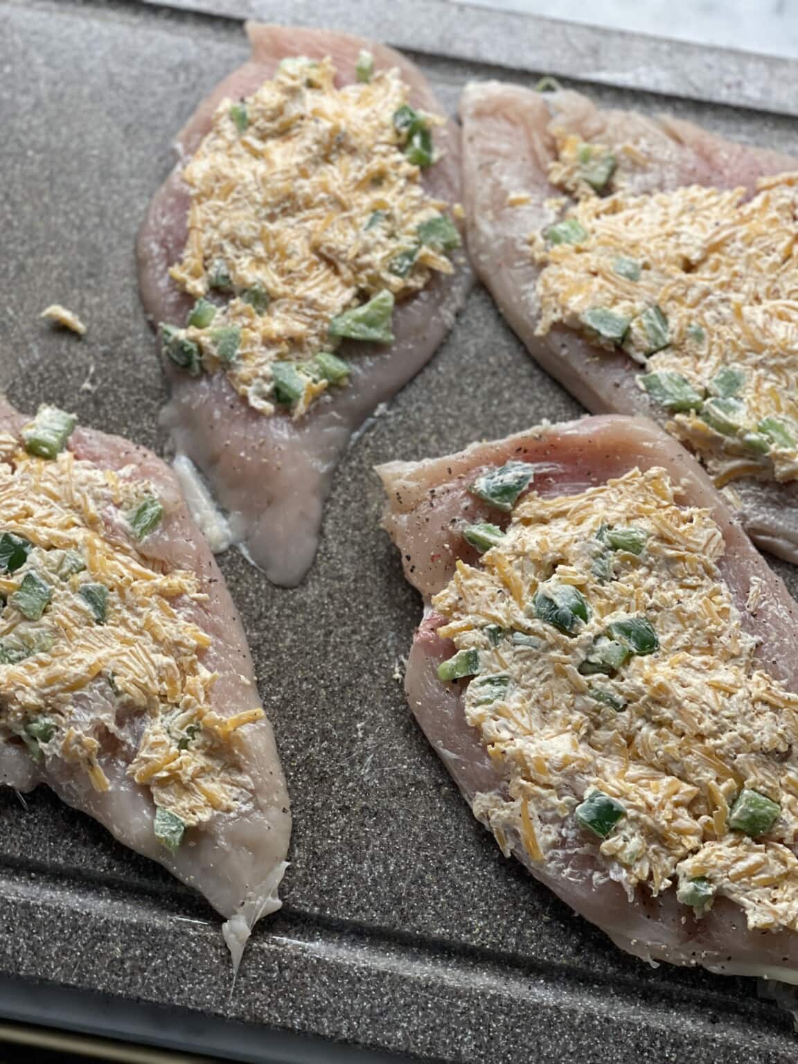 BaconWrapped Jalapeno Stuffed Chicken Sweet Savory and Steph