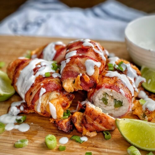 jalapeno stuffed bacon wrapped chicken