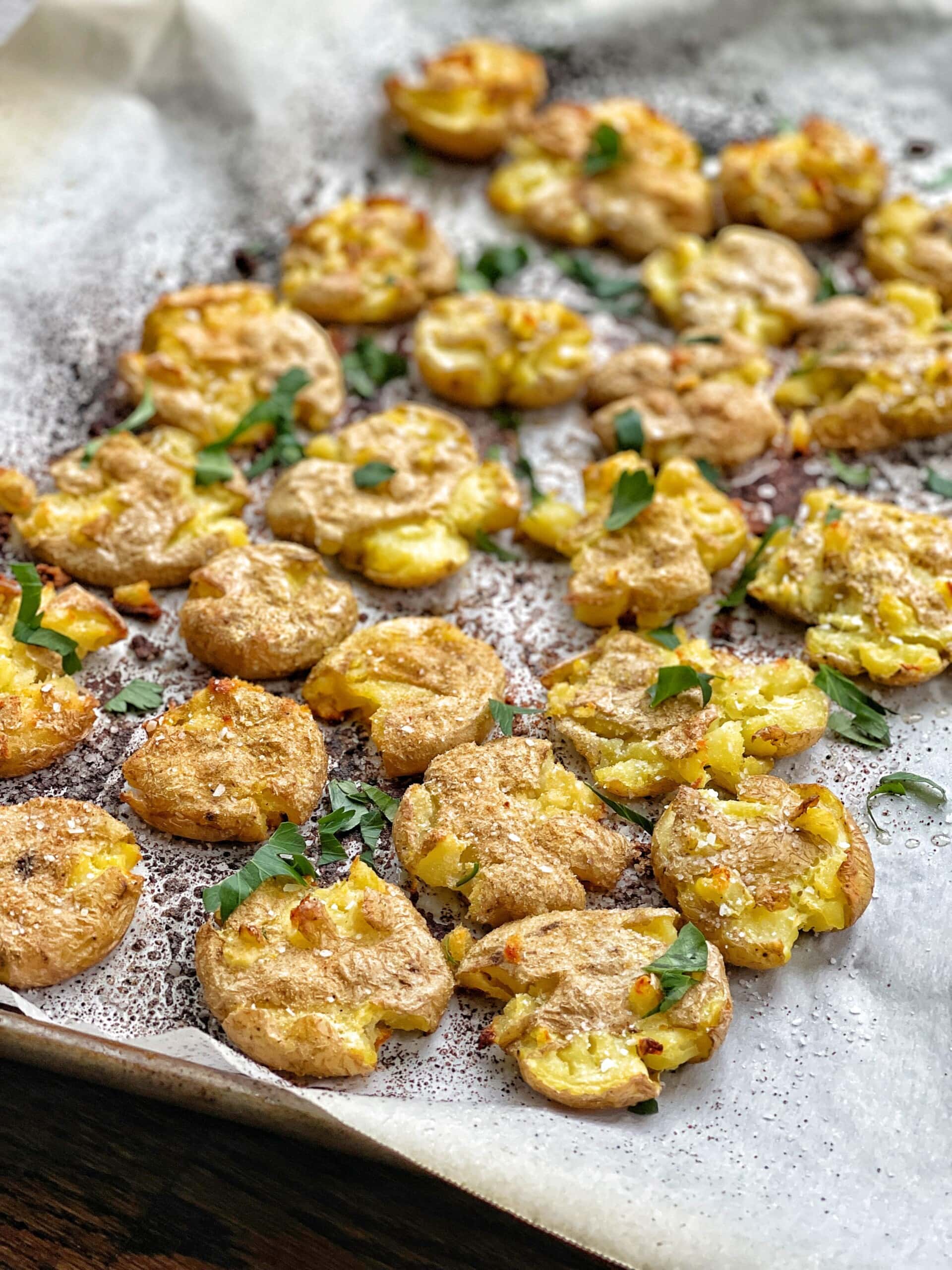 Easy Smashed Potatoes - 101 Cooking For Two