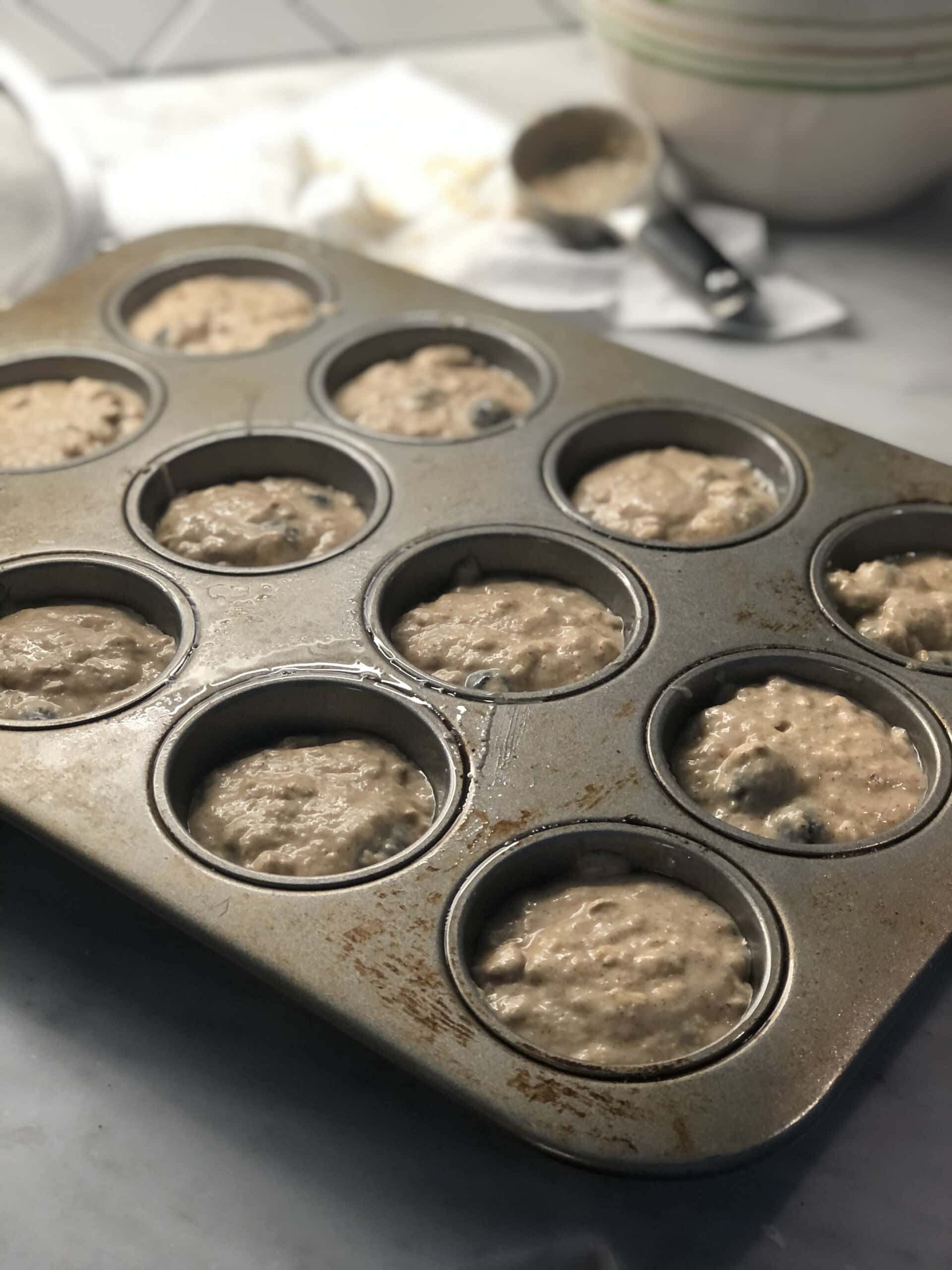 blueberry muffins