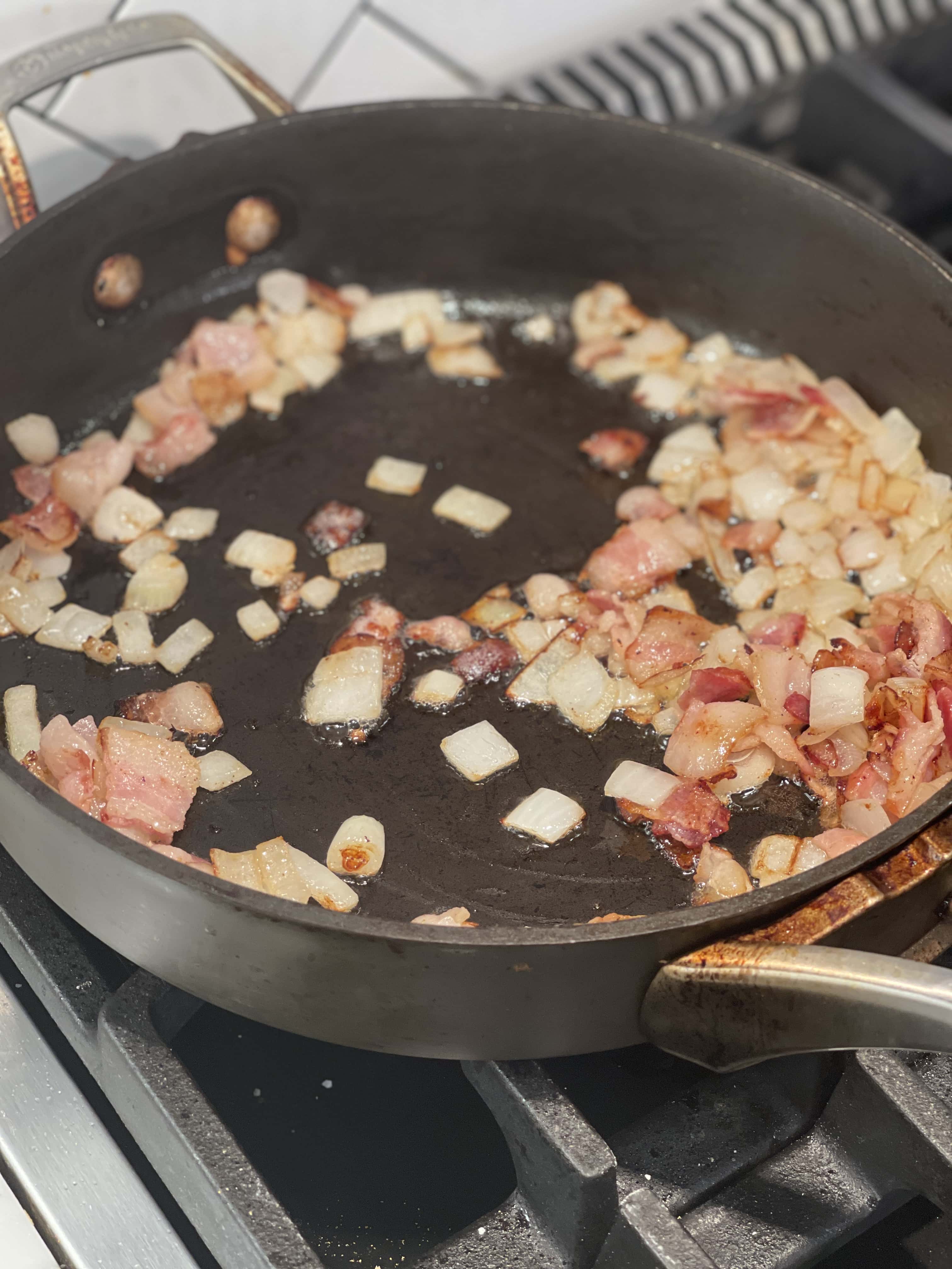 LightenedUp Shrimp and Cheesy Grits Sweet Savory and Steph