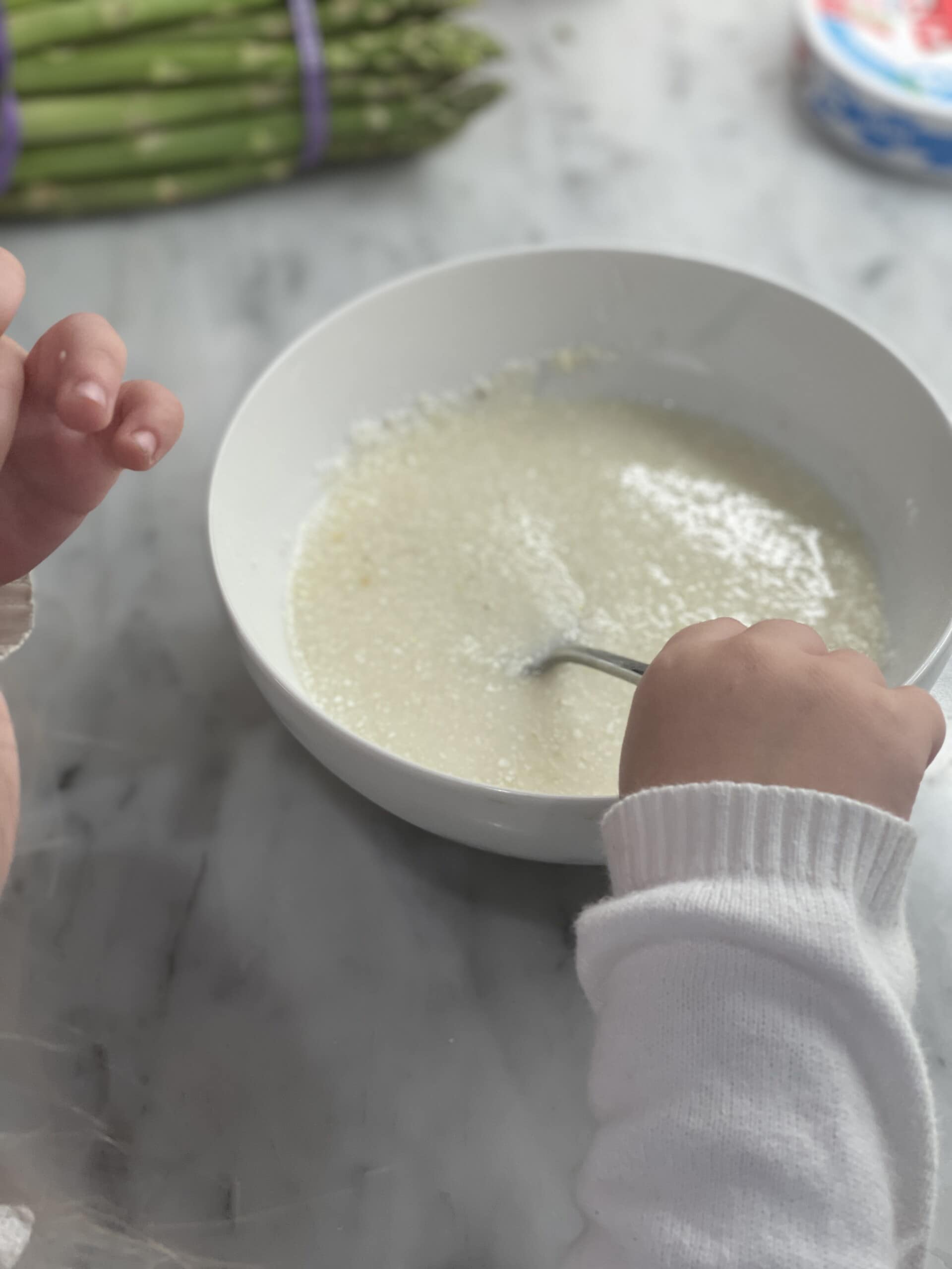 LightenedUp Shrimp and Cheesy Grits Sweet Savory and Steph