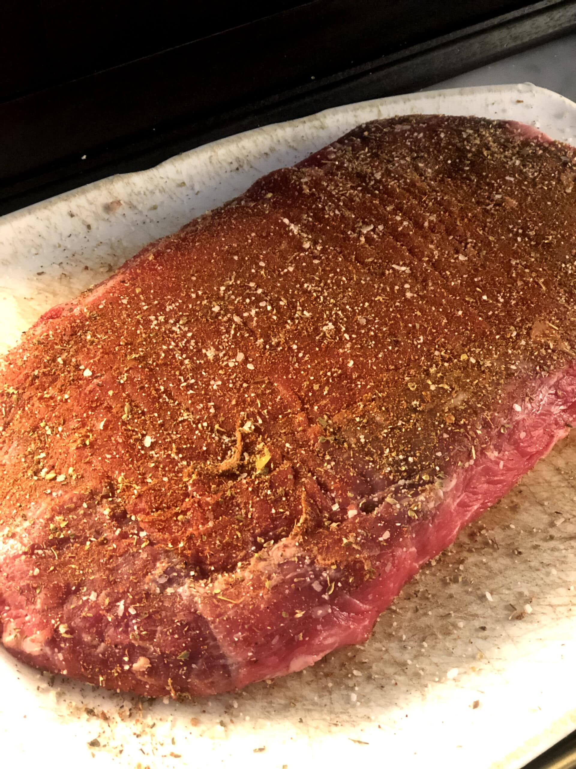spice rub flank steak