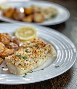 almond crusted cod