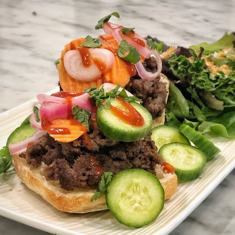 beef bahn mi Sweet Savory and Steph