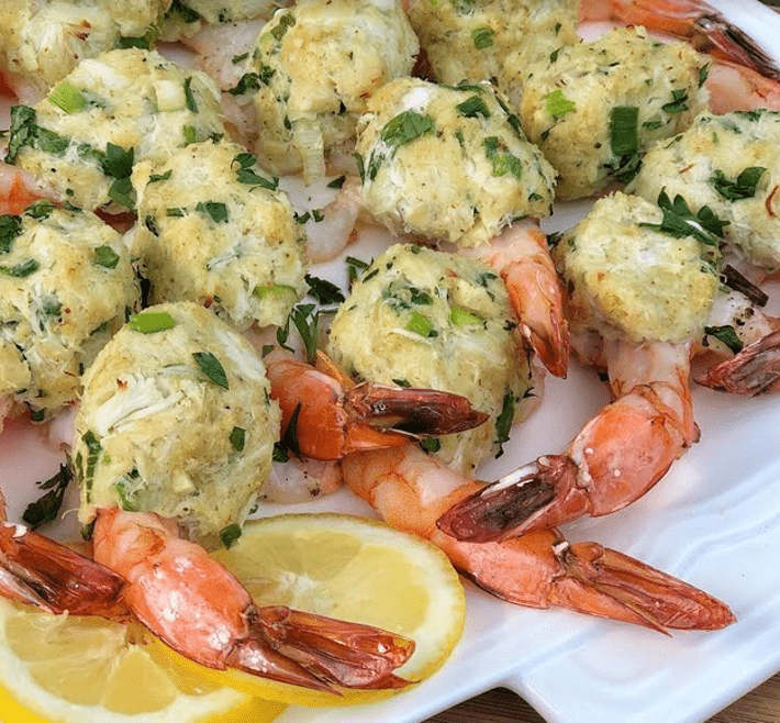 crab stuffed shrimp