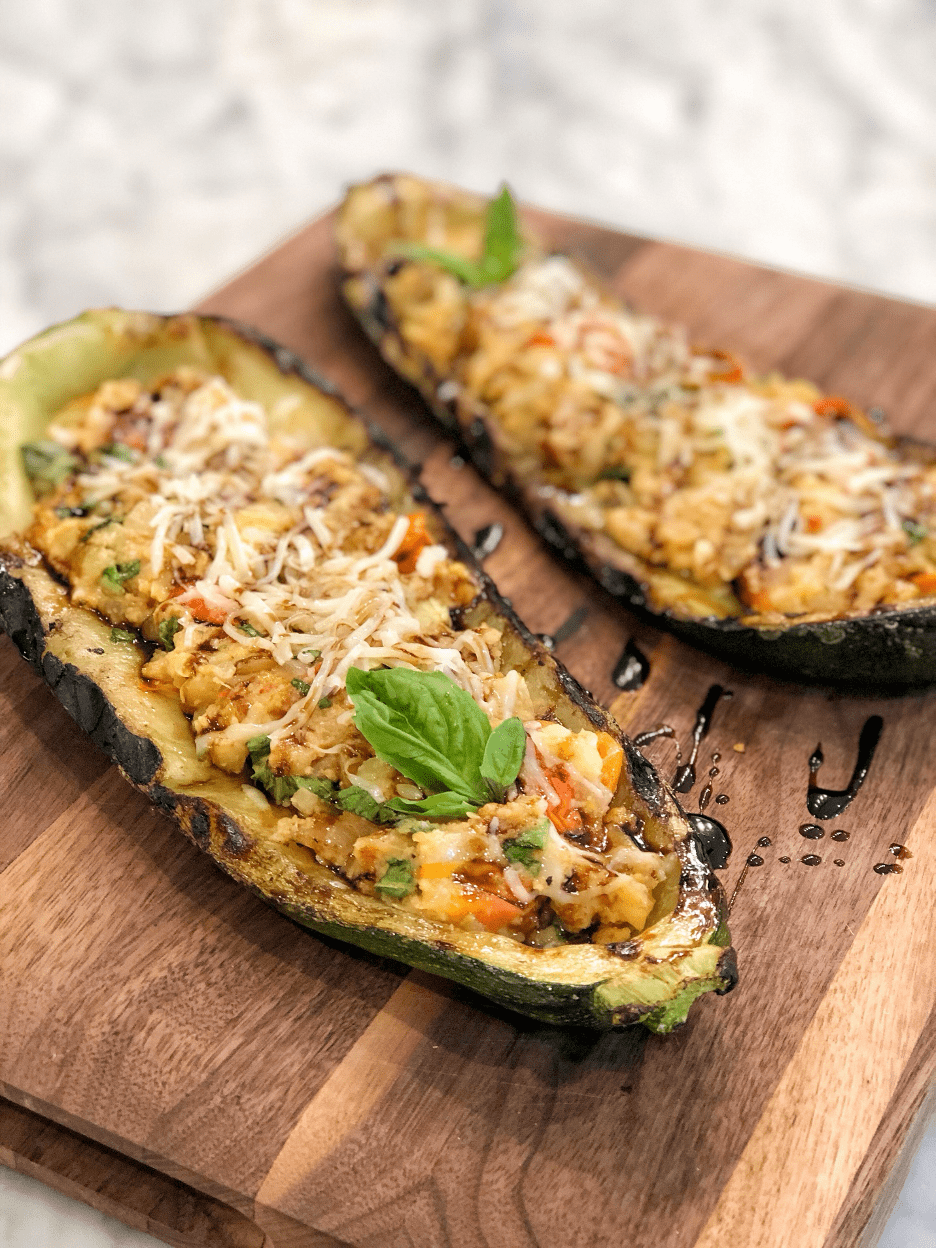 stuffed zucchini boats