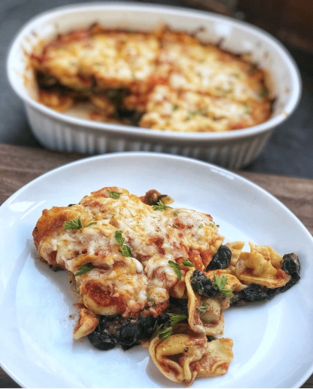 tortellini al forno Sweet Savory and Steph