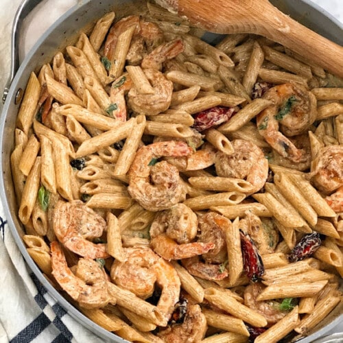 creamy cajun shrimp pasta