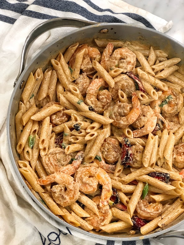 Cajun Shrimp - Crunchy Creamy Sweet