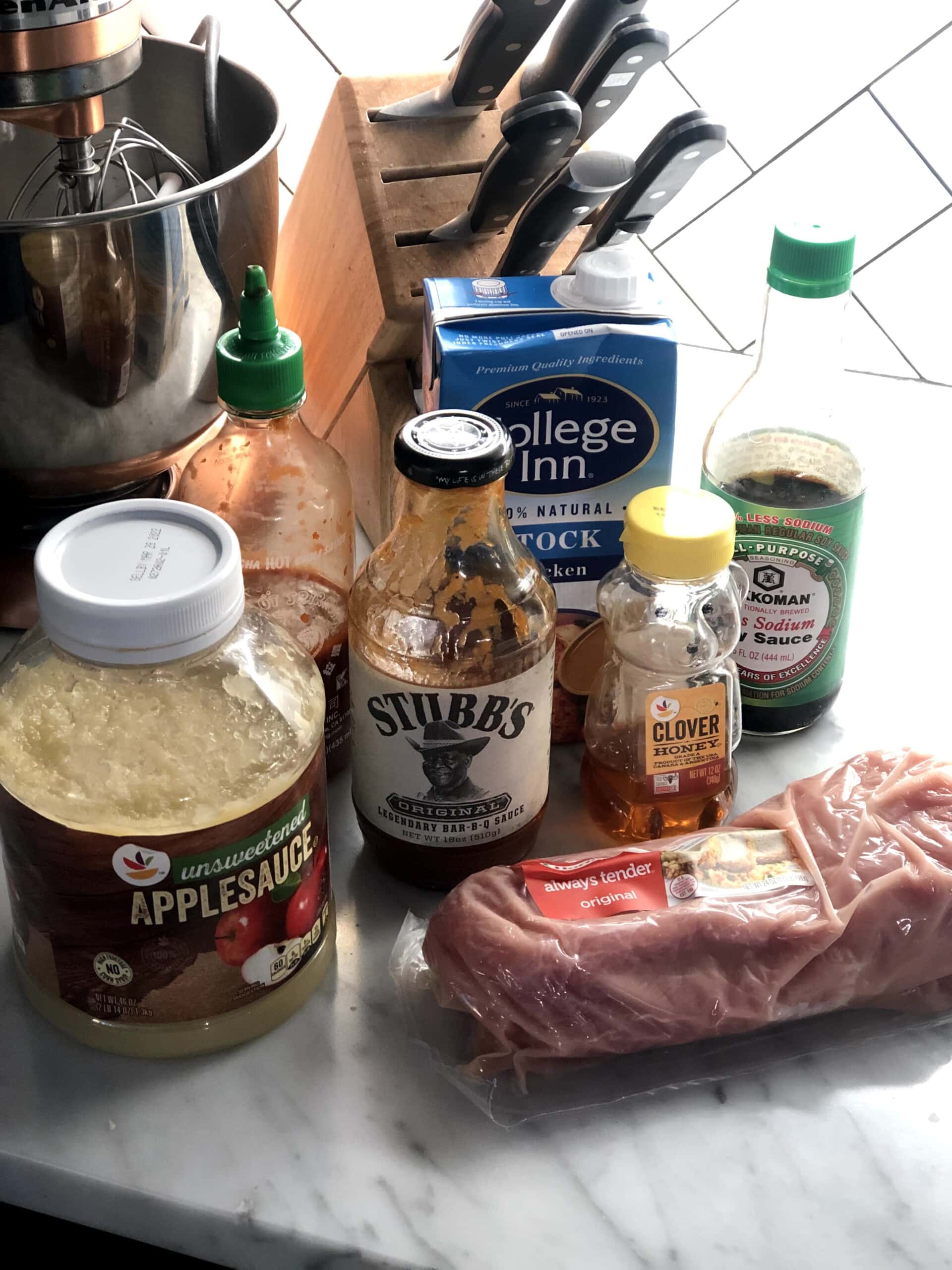 ingredients pulled pork