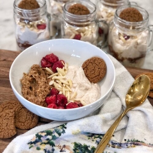 raspberry gingersnap oats