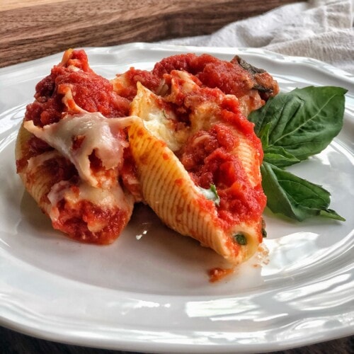 Classic Stuffed Shells - Sweet Savory and Steph