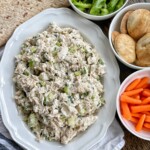 classic chicken salad with herbs