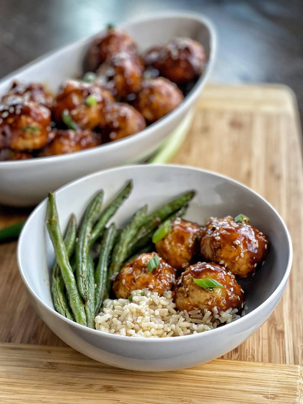 Asian Glazed Turkey Meatballs Sweet Savory and Steph