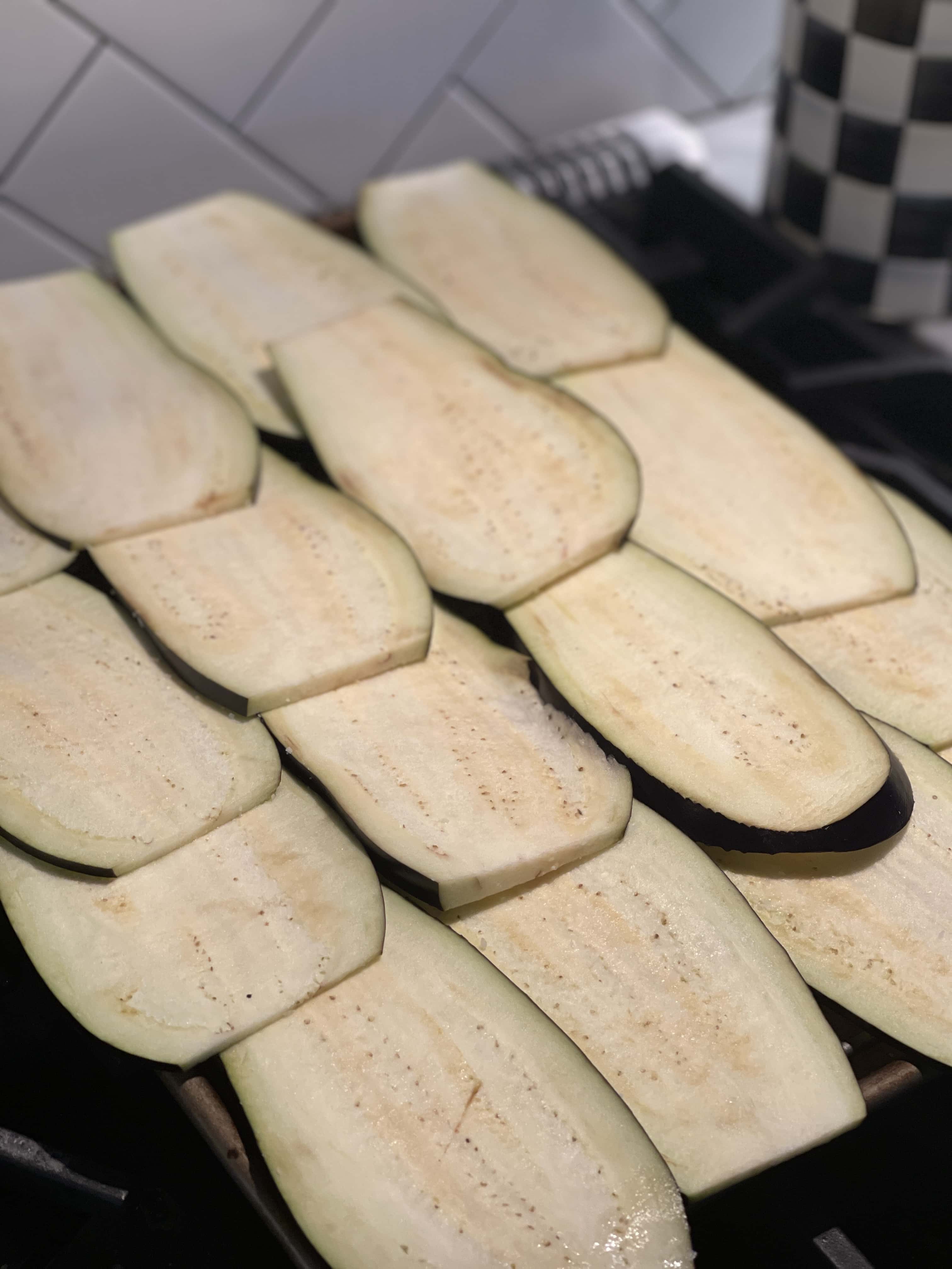 Air Fried Eggplant Rollatini Sweet Savory and Steph