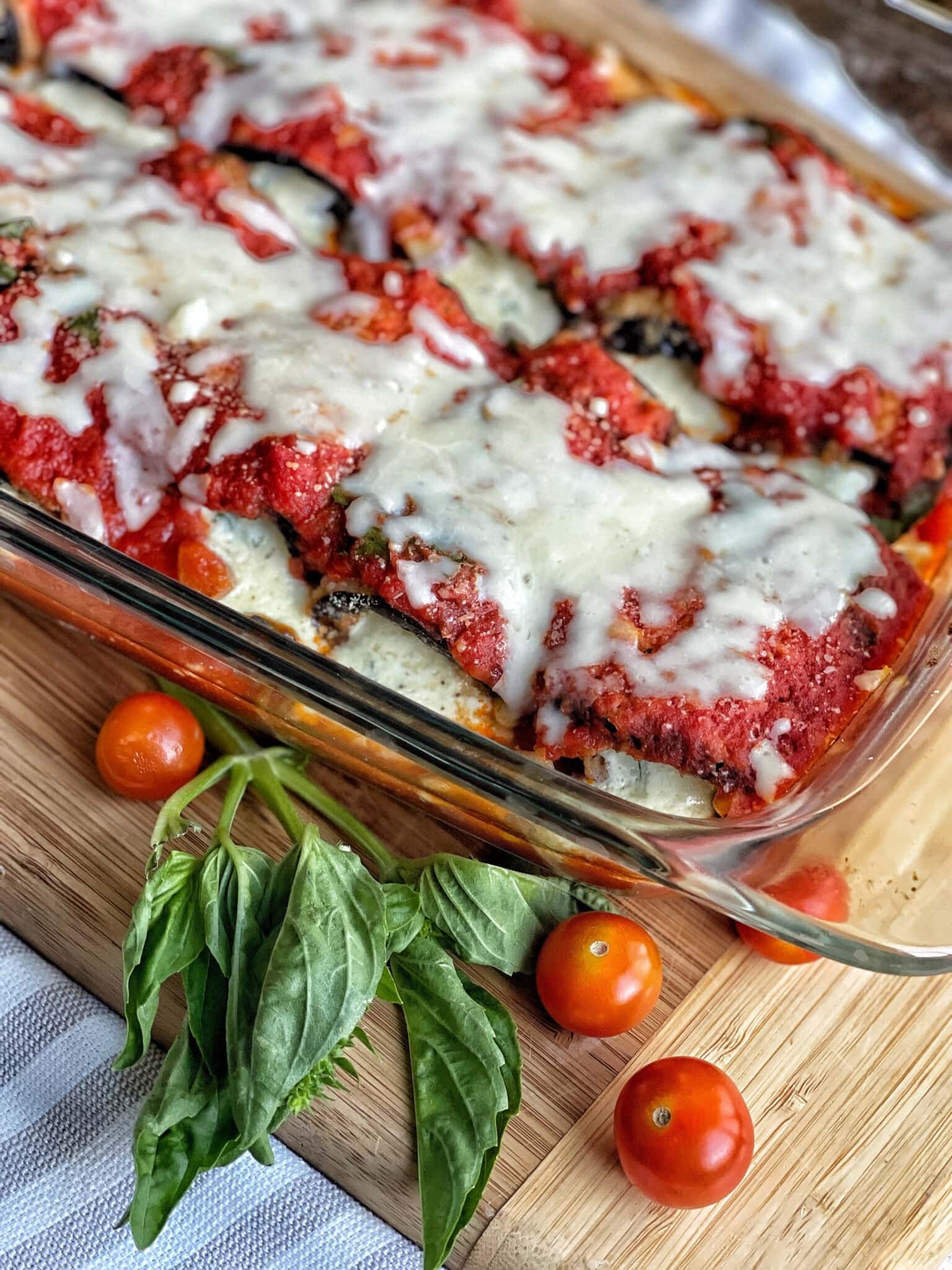 Air Fried Eggplant Rollatini Sweet Savory and Steph