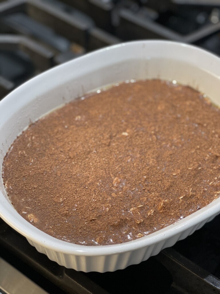chocolate baked oatmeal