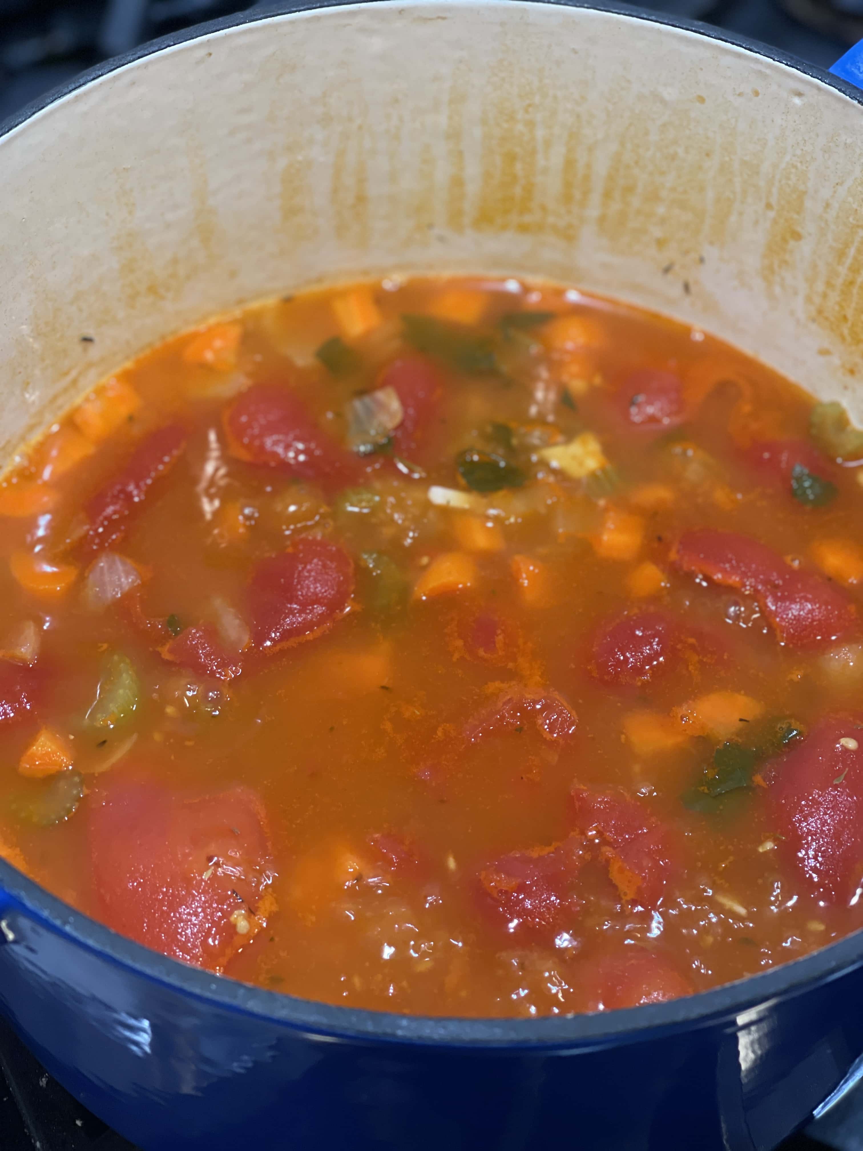 Healthy Tomato Bisque Sweet Savory and Steph