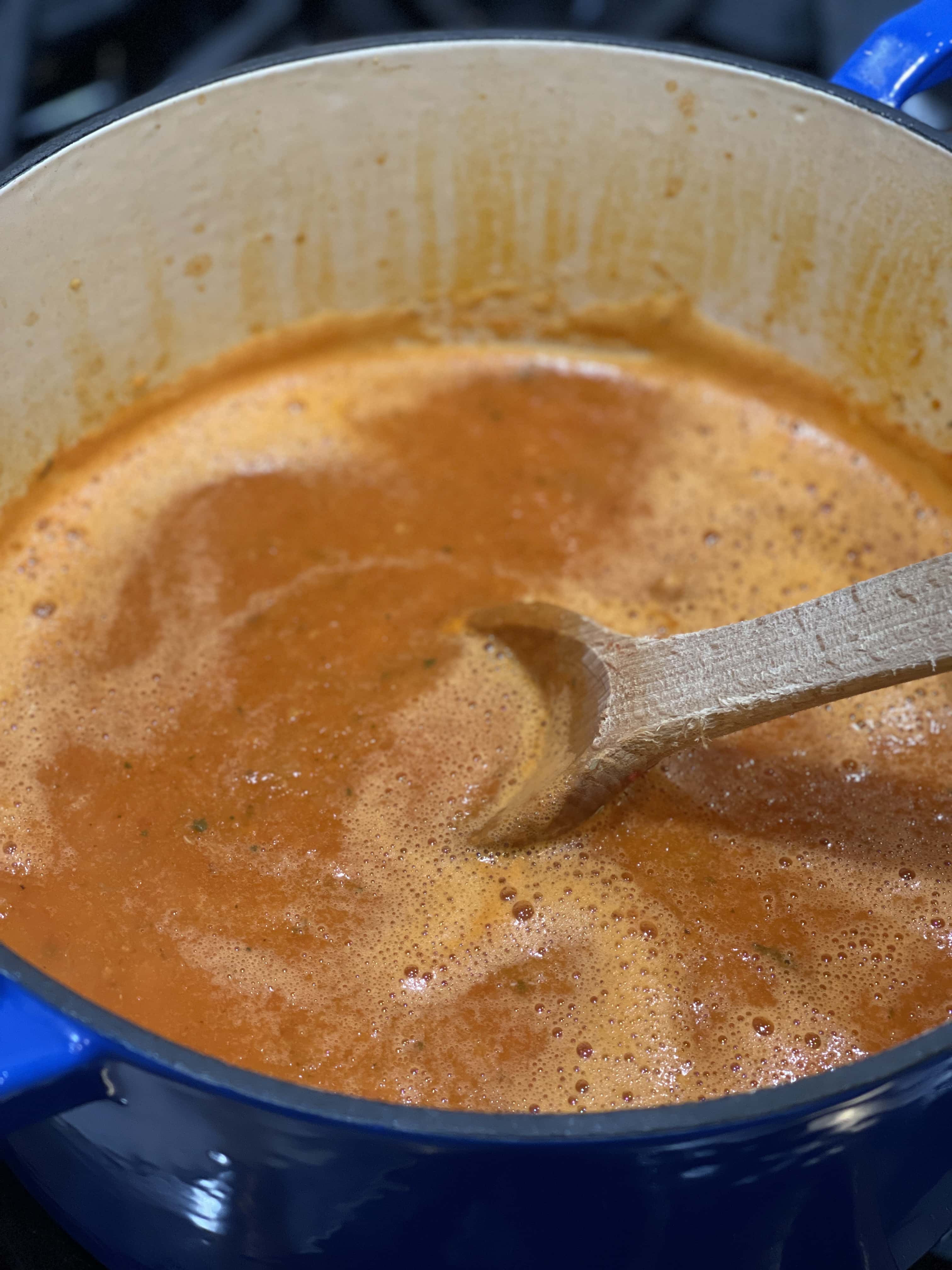 Healthy Tomato Bisque Sweet Savory and Steph
