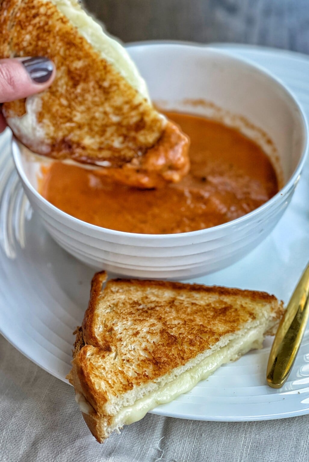 Healthy Tomato Bisque Sweet Savory and Steph