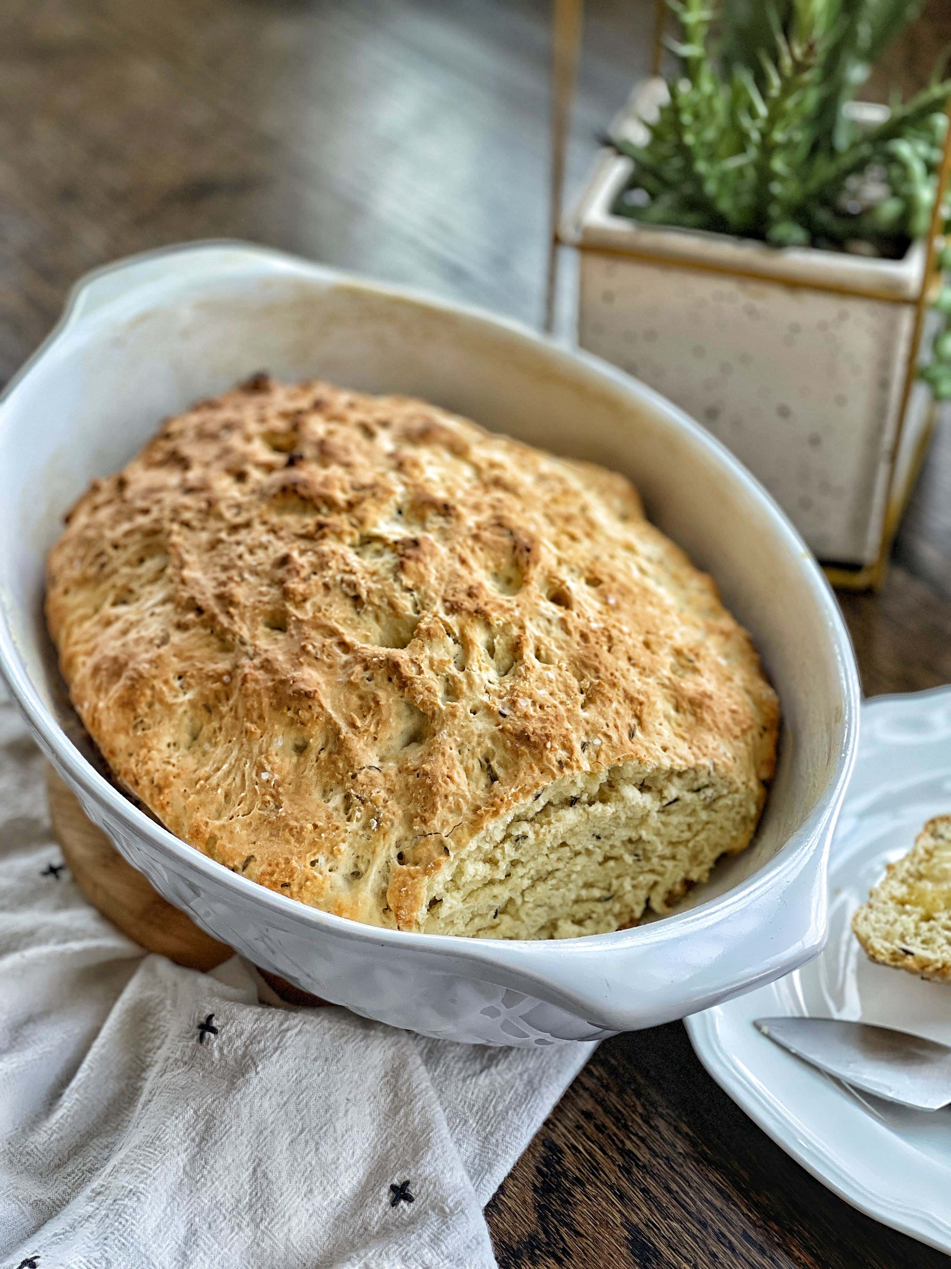 Rustic Irish Soda Bread Sweet Savory and Steph