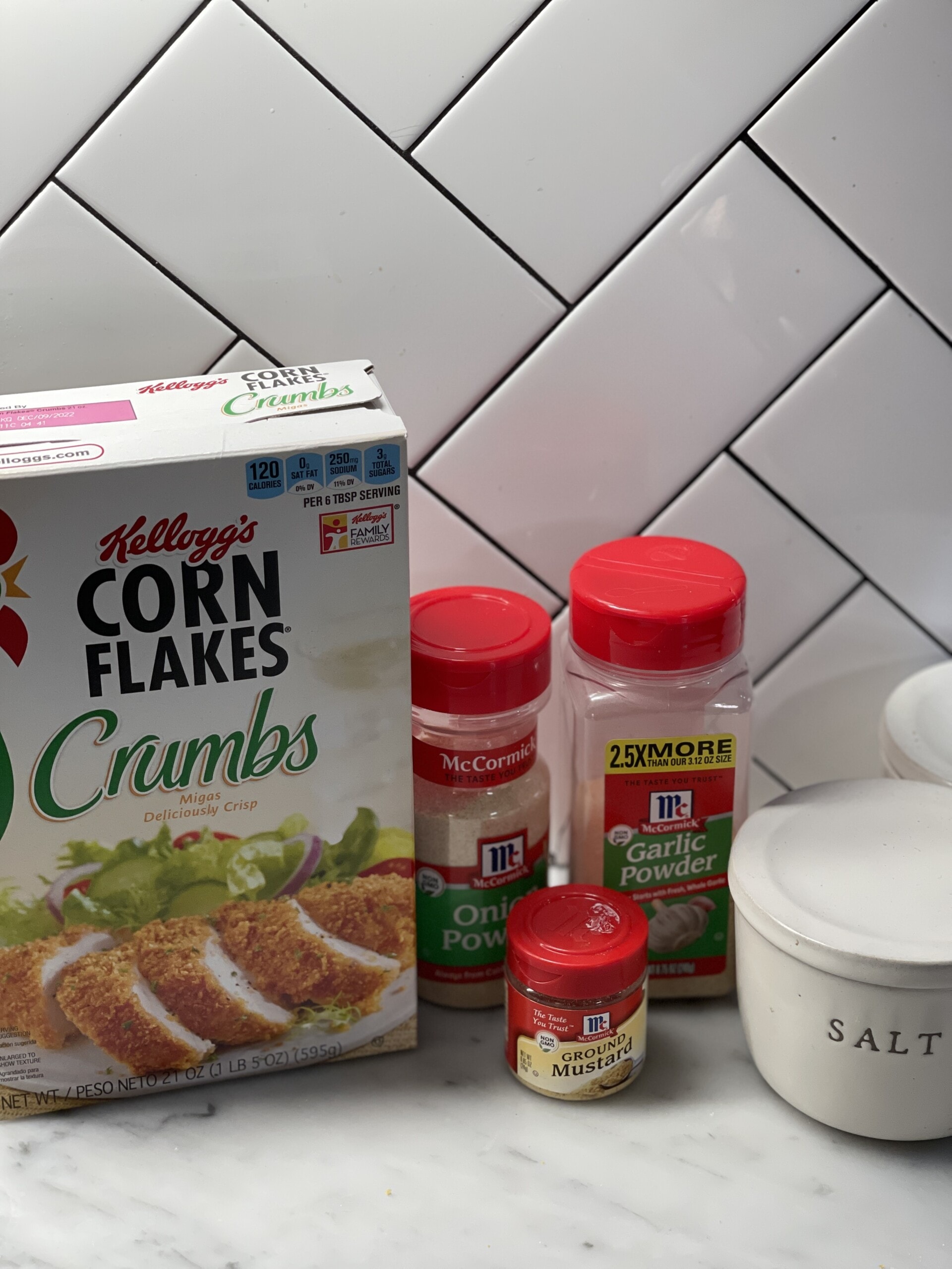 Cornflake Crusted Chicken Tenders With Honey Mustard Sweet Savory And 