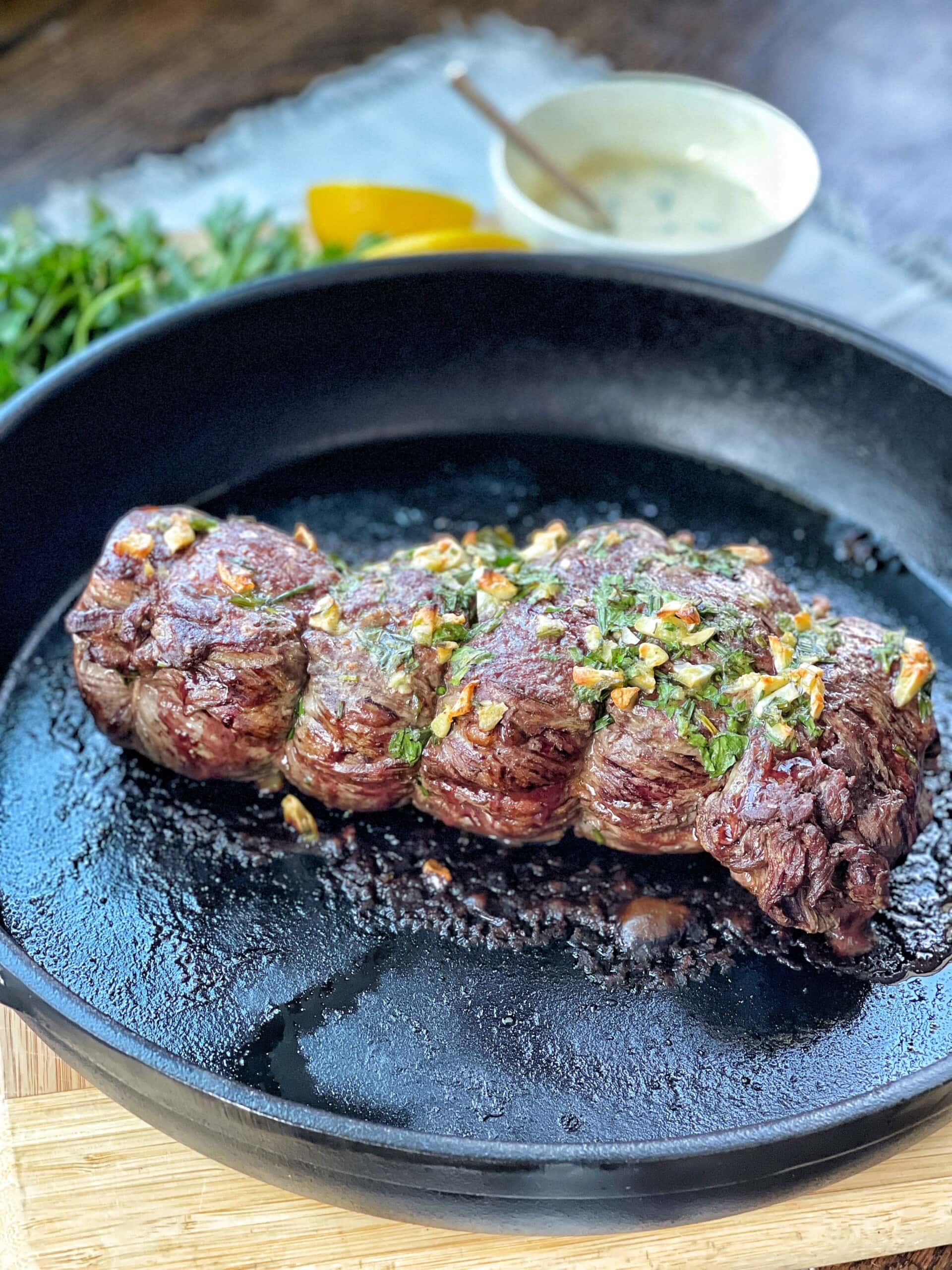 Buttery Herb Crusted Beef Tenderloin Sweet Savory And Steph