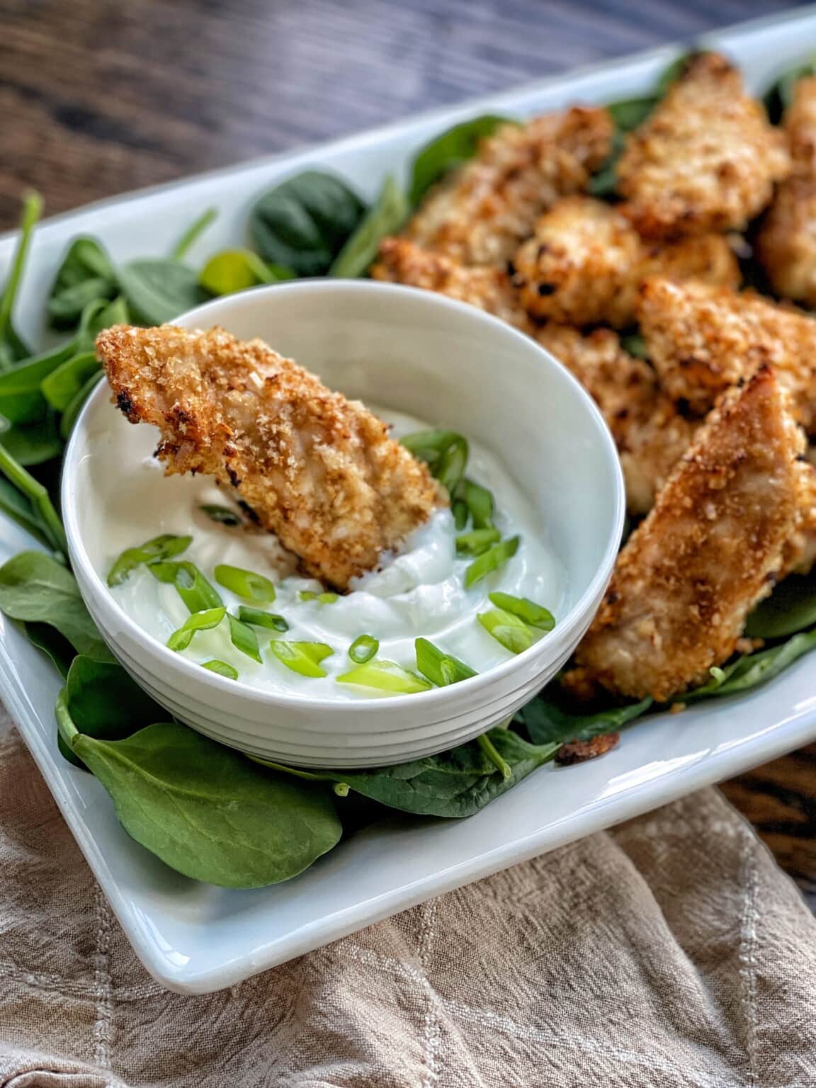 Sour Cream and Onion Chicken Tenders Sweet Savory and Steph