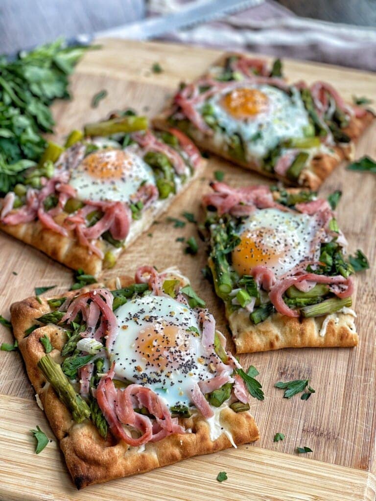 Spring Breakfast Flatbreads Sweet Savory and Steph