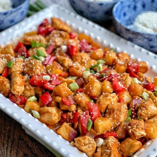 sweet and sour chicken