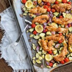 sheet pan italian chicken and vegetables