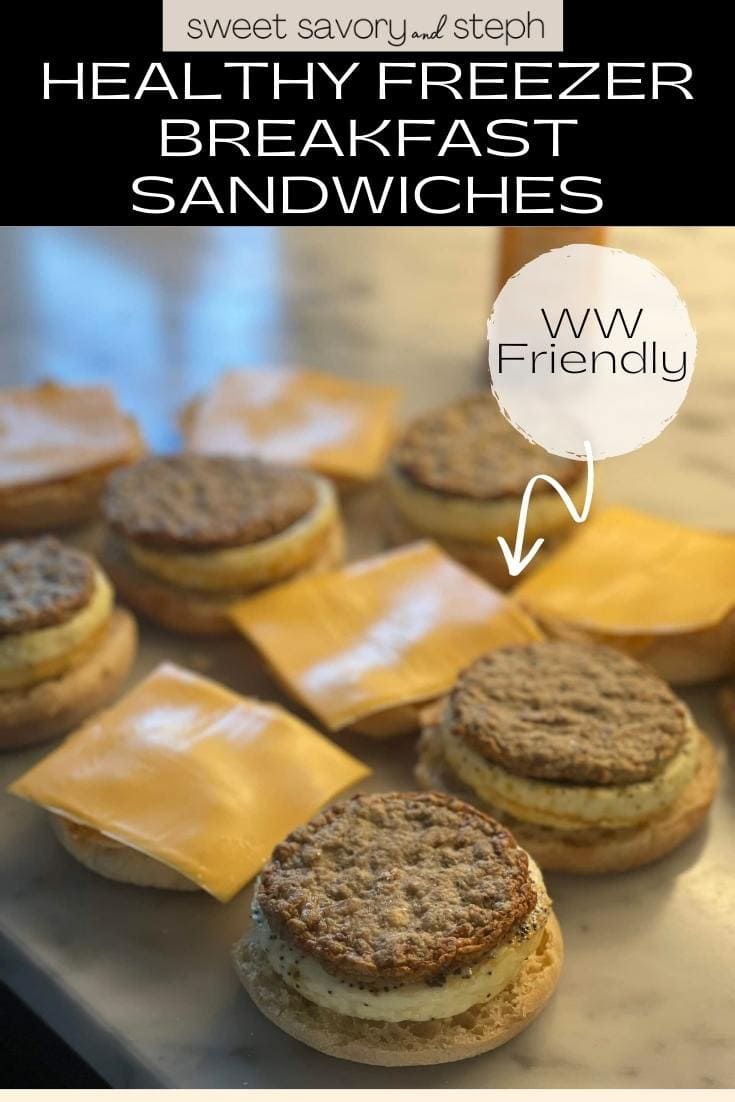 Healthy Freezer Breakfast Sandwiches Sweet Savory and Steph