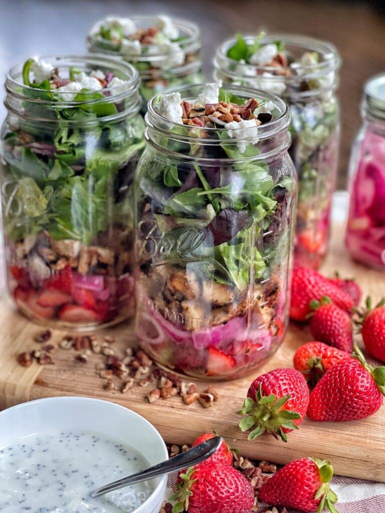 strawberry poppyseed salad