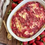 strawberry shortcake baked oatmeal