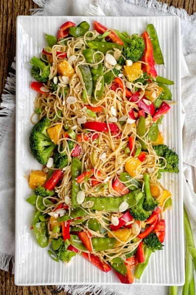 asian cold noodle salad