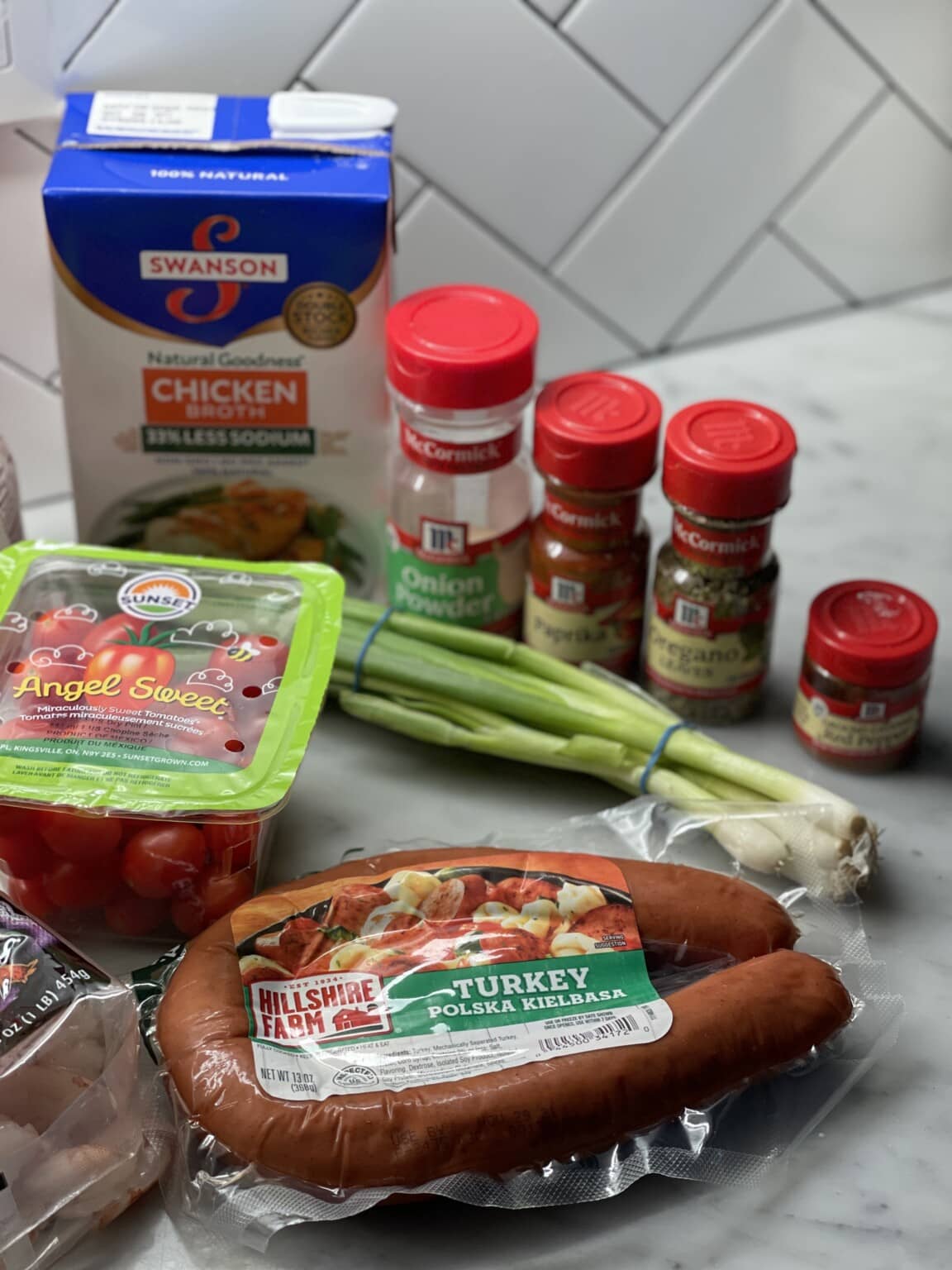 One Pot Sausage, Shrimp and Rice - Sweet Savory and Steph