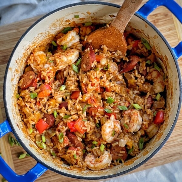 one pot sausage and shrimp