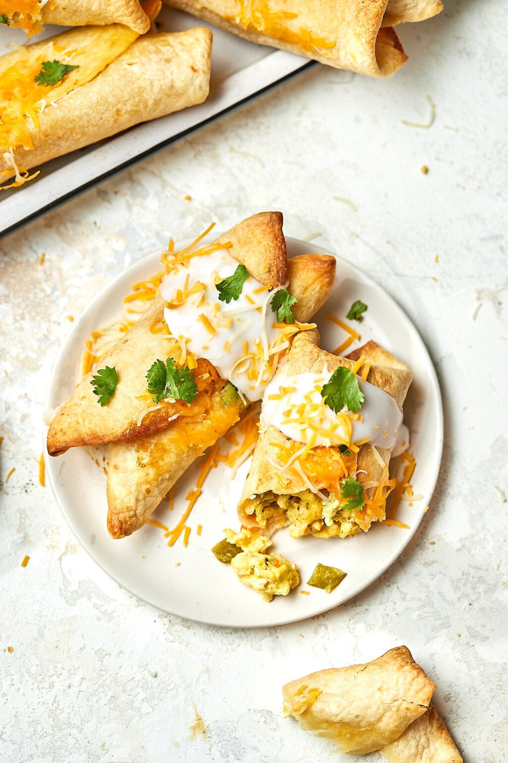 Healthy Breakfast Taquitos Sweet Savory and Steph