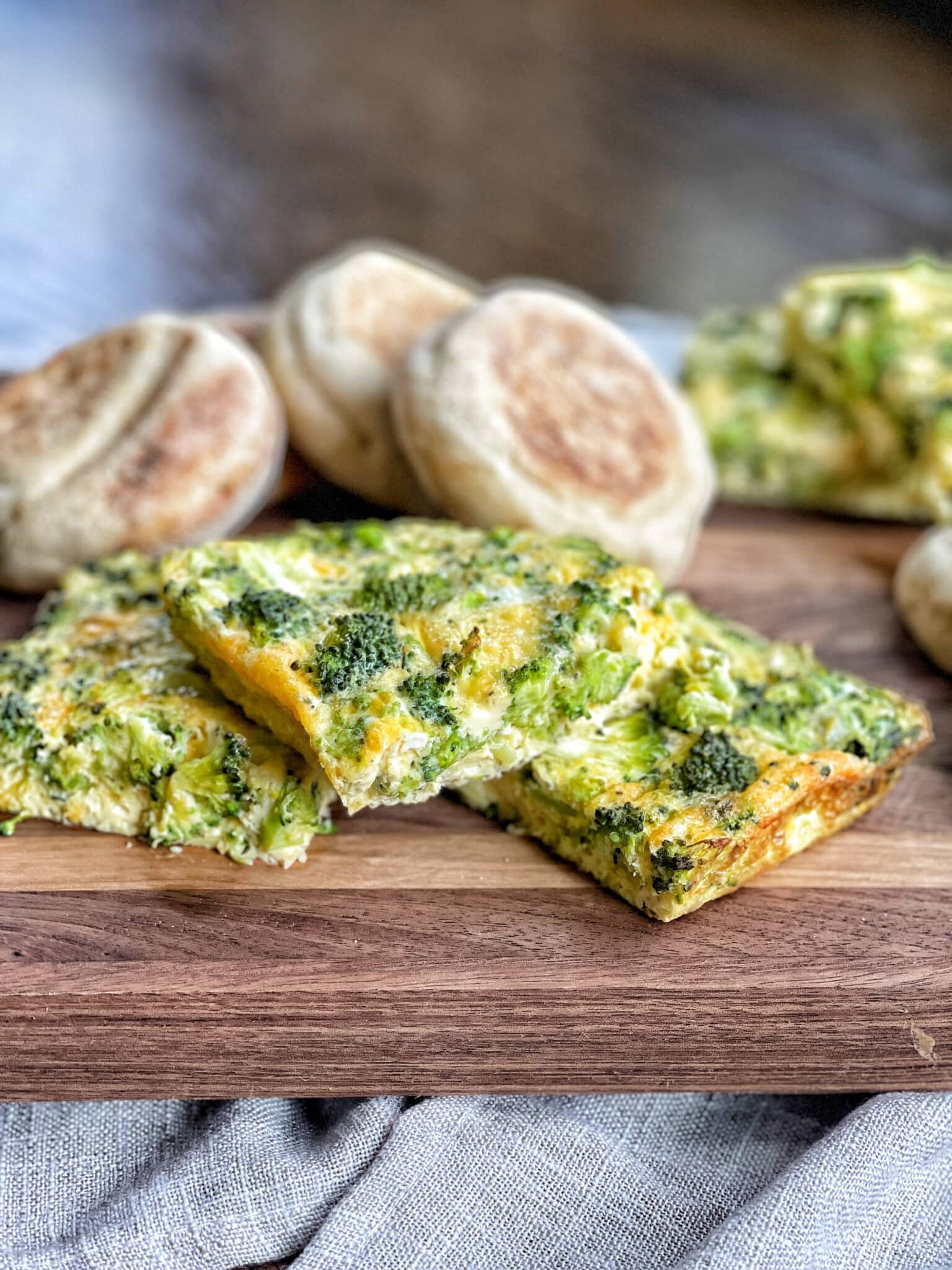 Broccoli and Cheddar Egg Sandwiches Sweet Savory and Steph