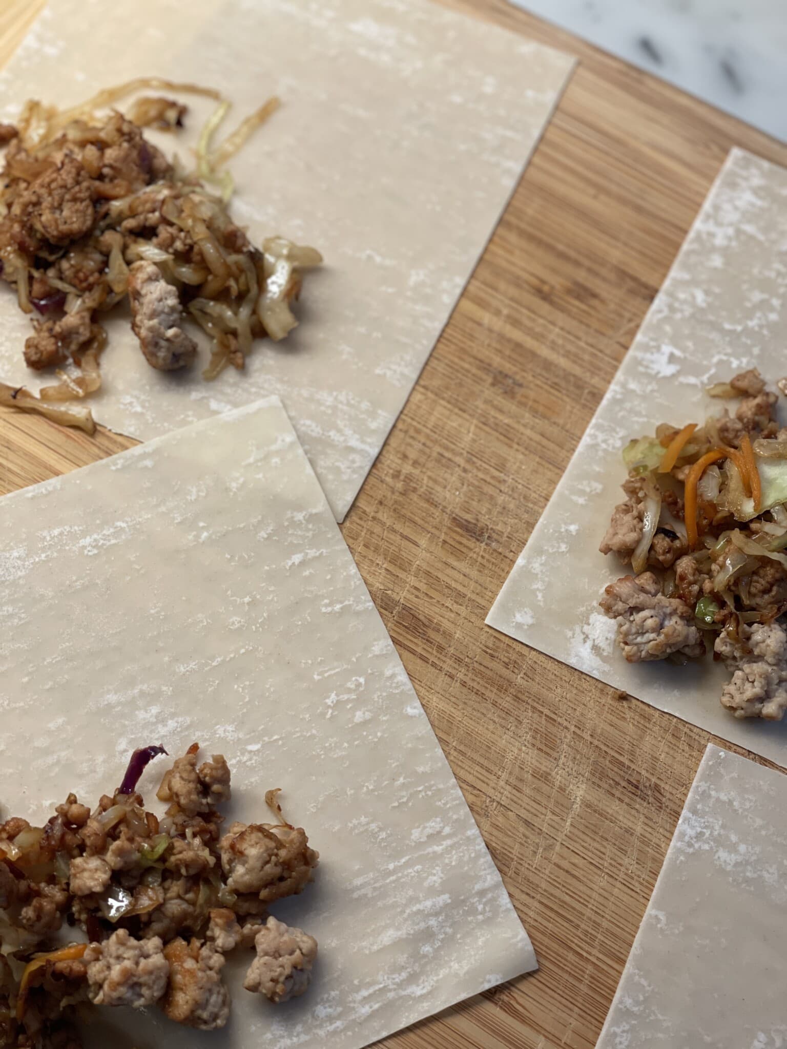 Air Fried Pork Egg Rolls Sweet Savory and Steph