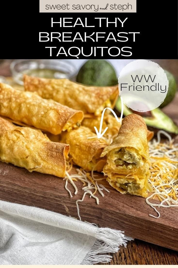 Healthy Breakfast Taquitos Sweet Savory and Steph