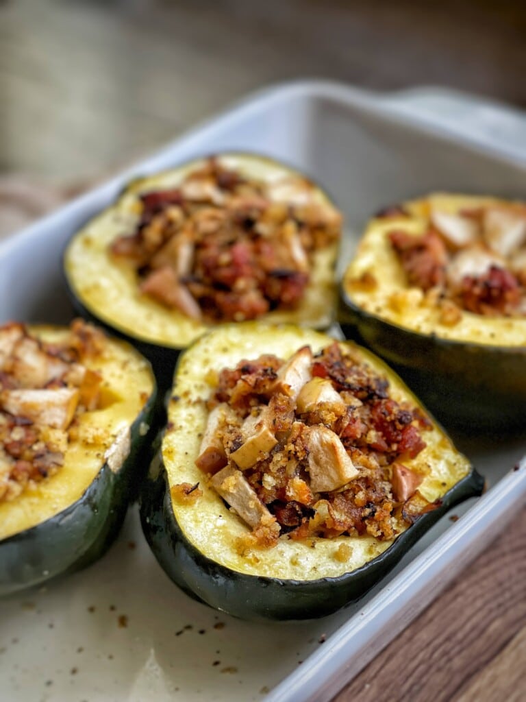 stuffed acorn squash
