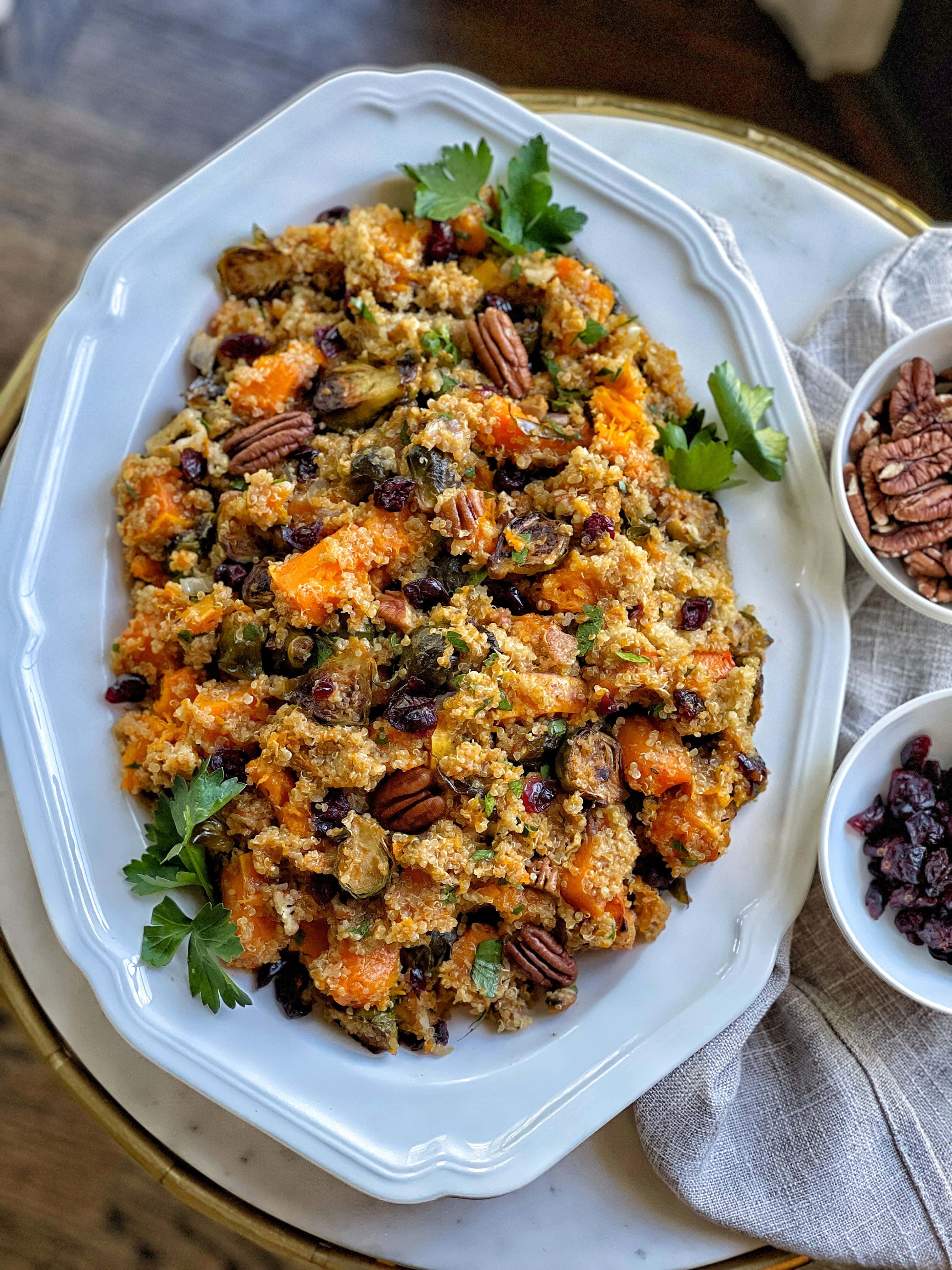 Autumn Quinoa Salad Sweet Savory And Steph