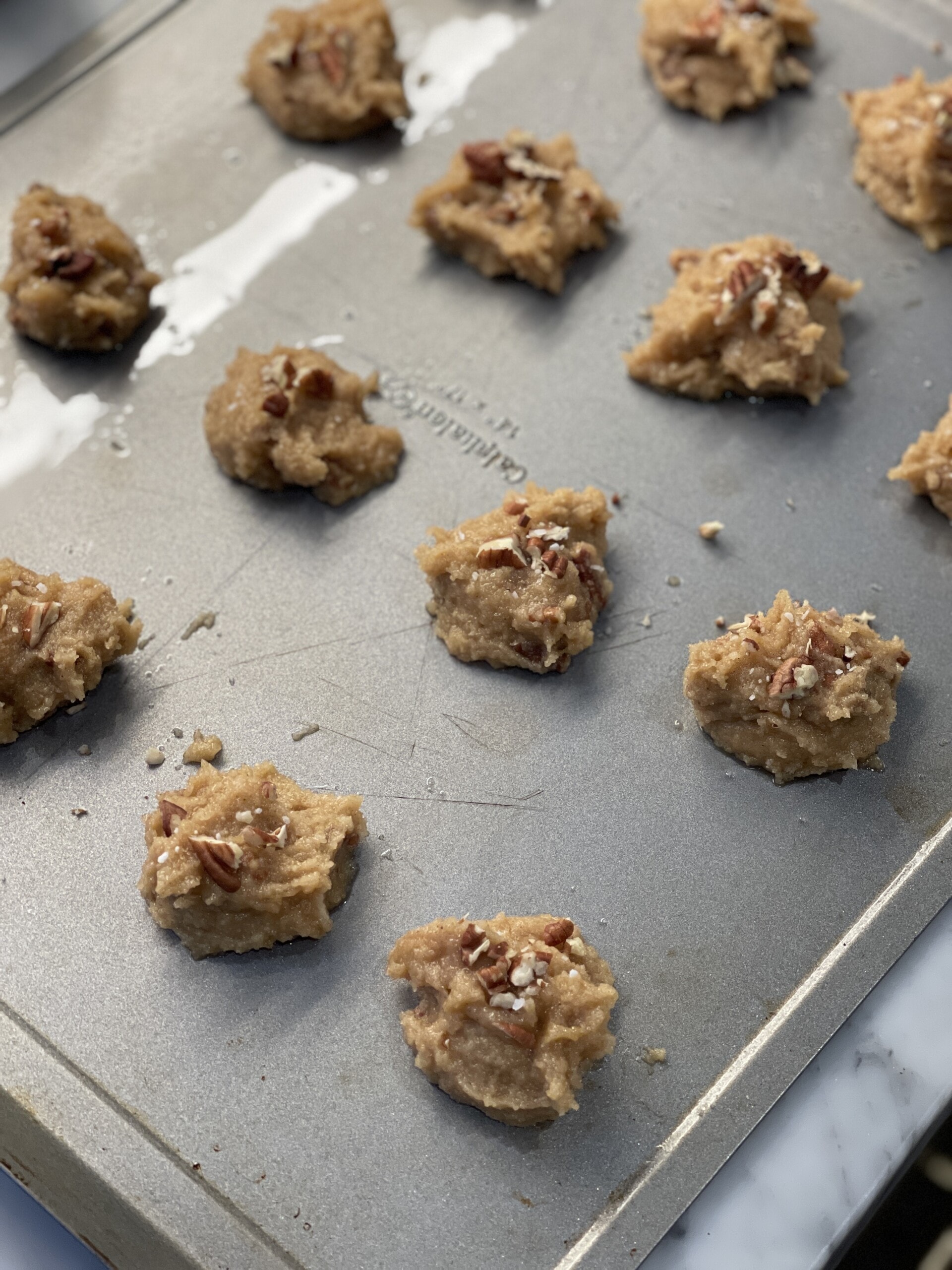 Almond Flour Pecan Cookies Sweet Savory and Steph